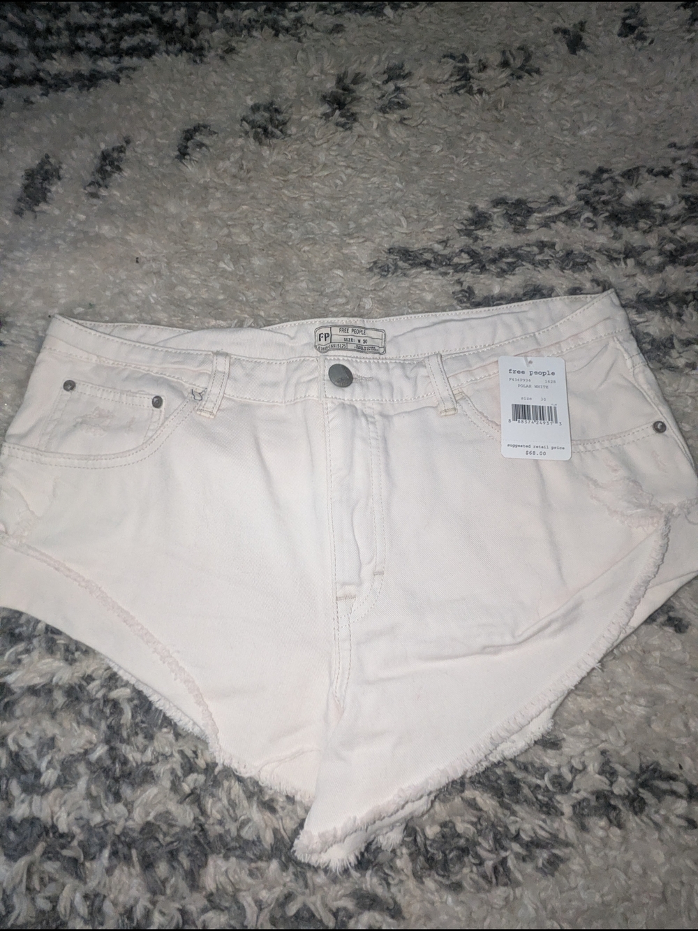 Free People  Denim Cutoff Shorts